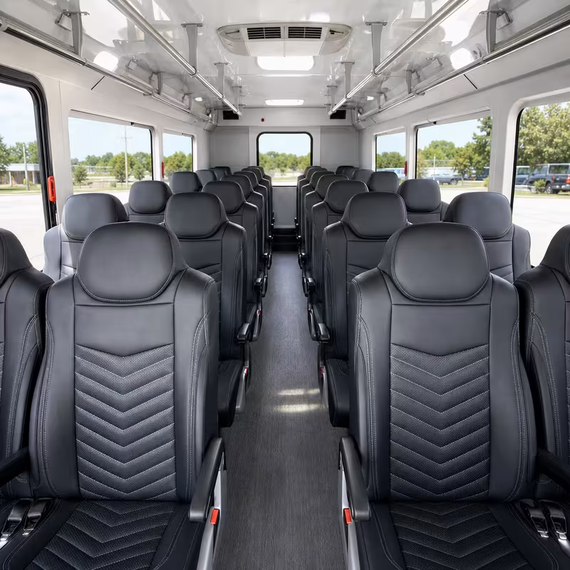 minibus interior