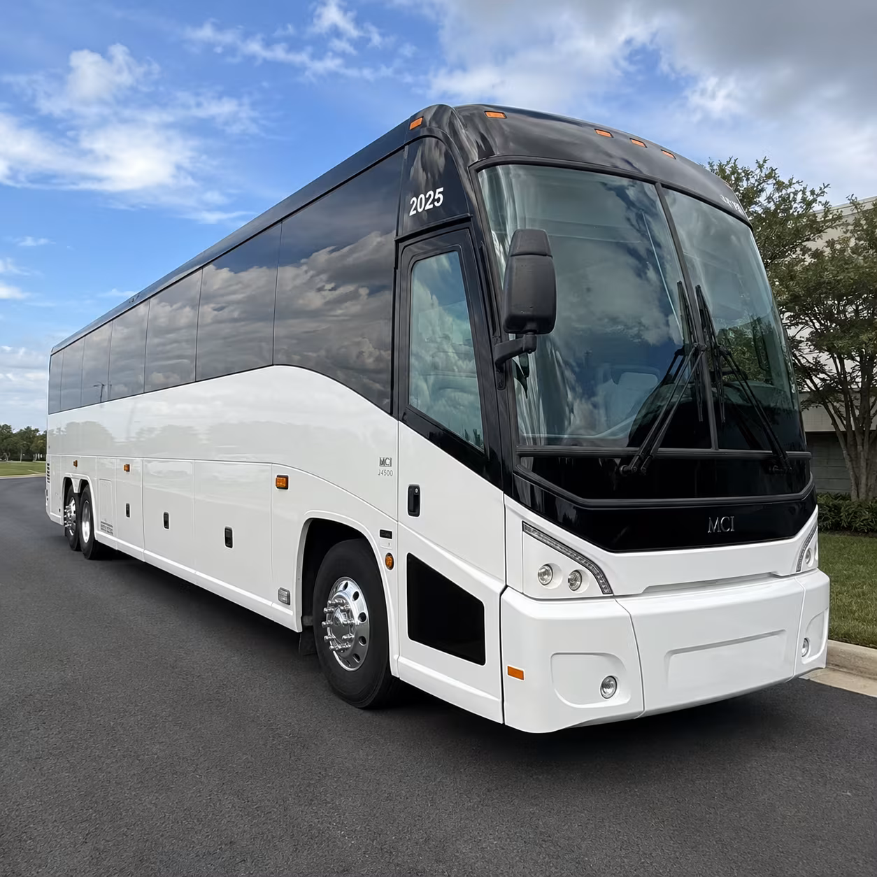Princeton Airport Shuttle & Transportation party bus exterior