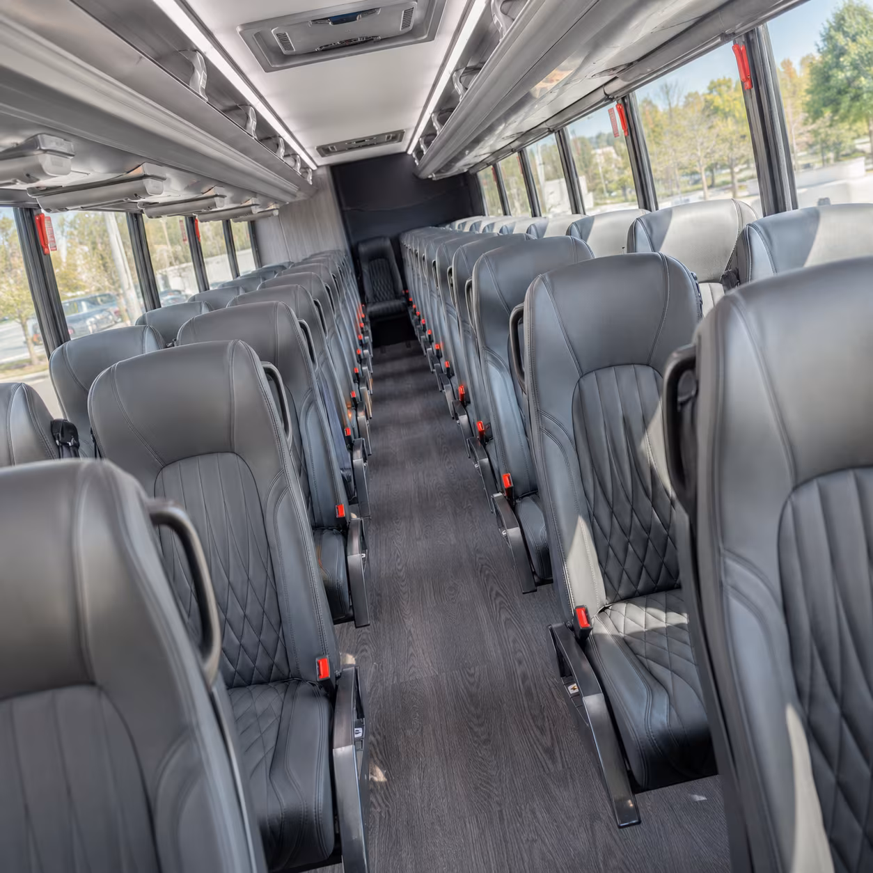 Princeton Airport Shuttle & Transportation party bus exterior