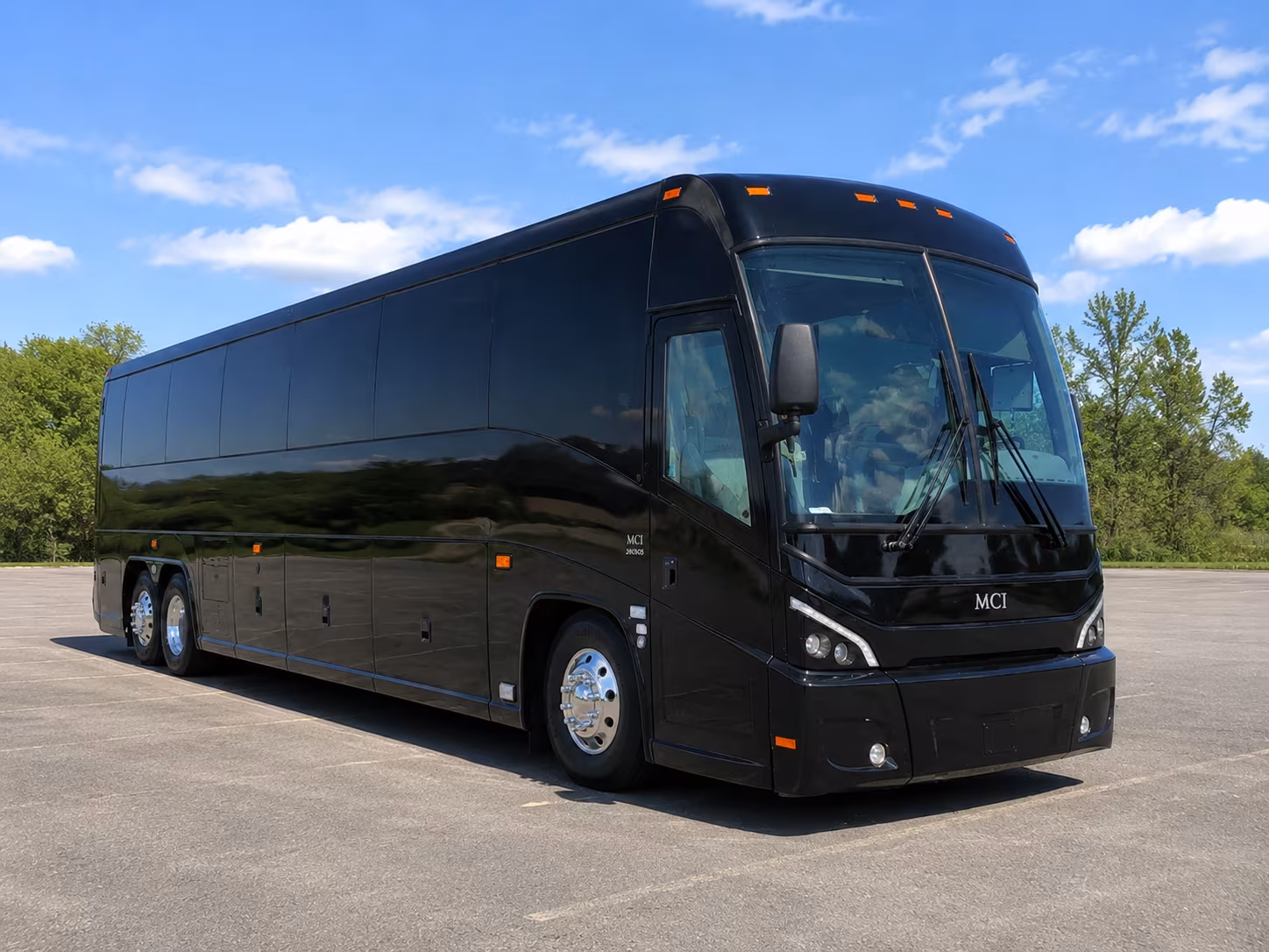 Princeton Airport Shuttle & Transportation party bus exterior