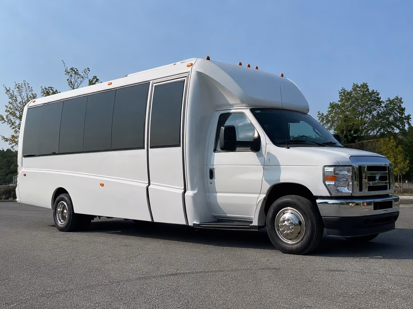 Princeton Concert & Music Festival Transportation party bus exterior