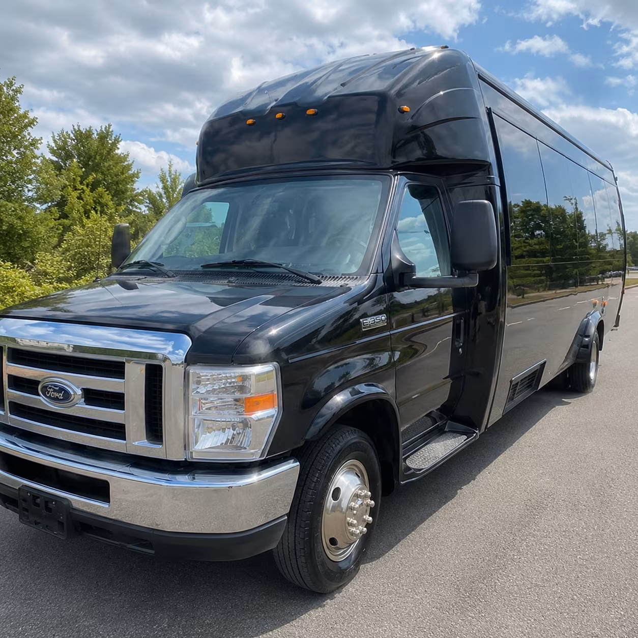 Princeton Concert & Music Festival Transportation party bus exterior