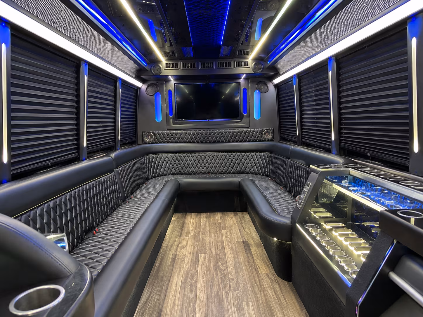 Princeton Concert & Music Festival Transportation party bus exterior