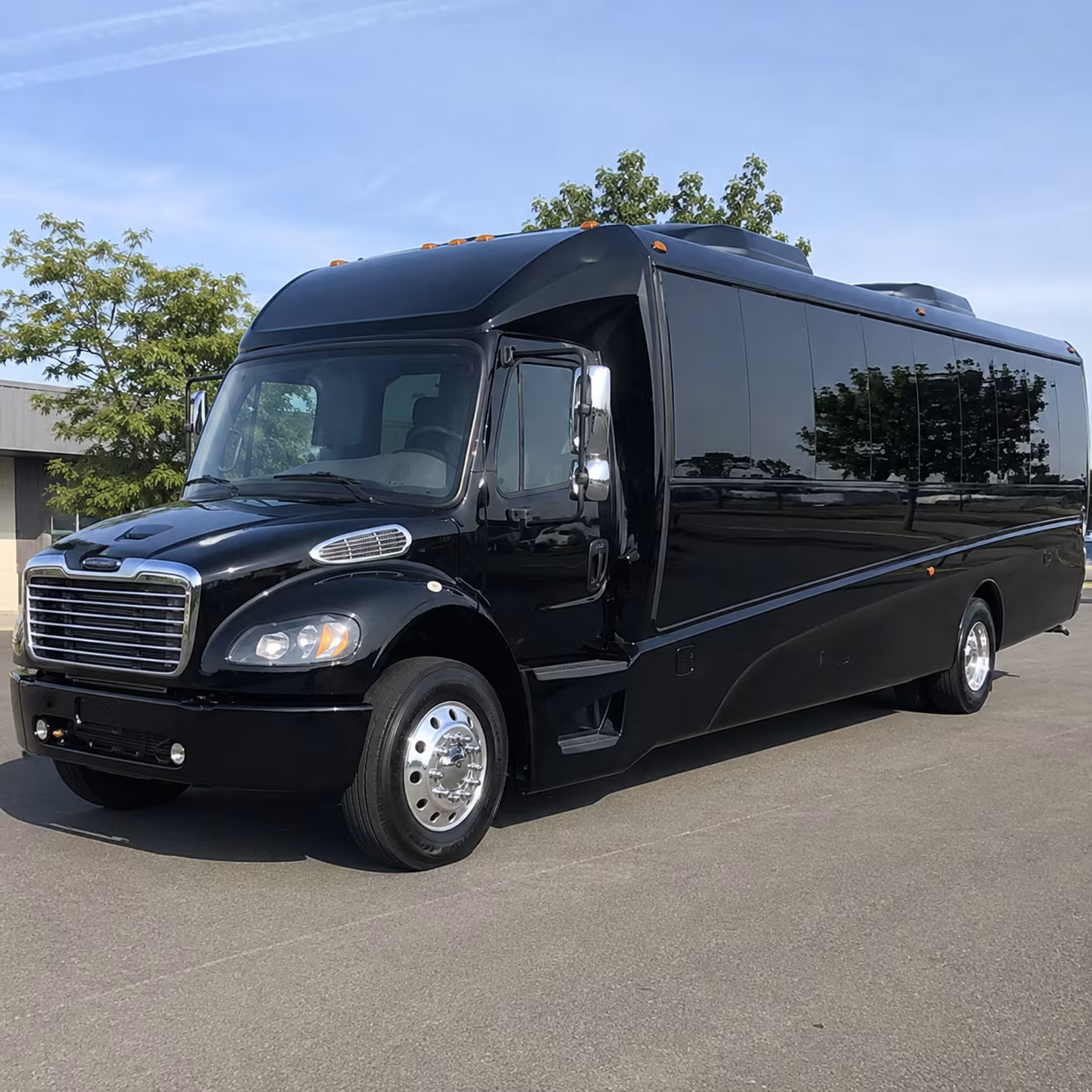 Princeton Corporate Transportation party bus exterior