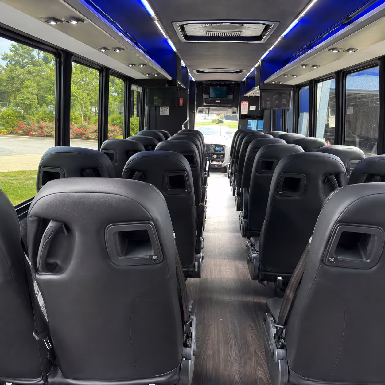 Princeton Corporate Transportation party bus exterior