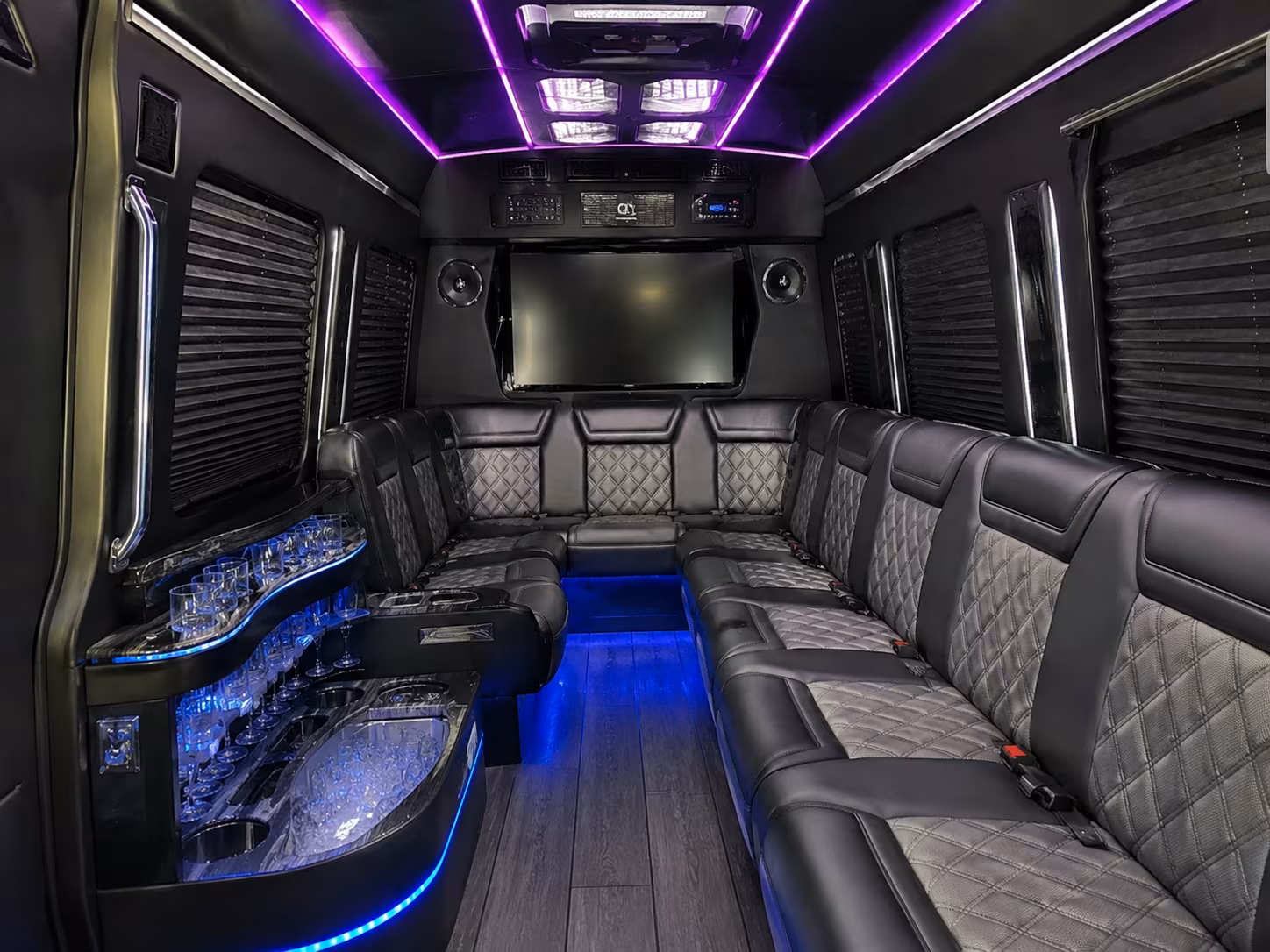Princeton Corporate Transportation onboard seating