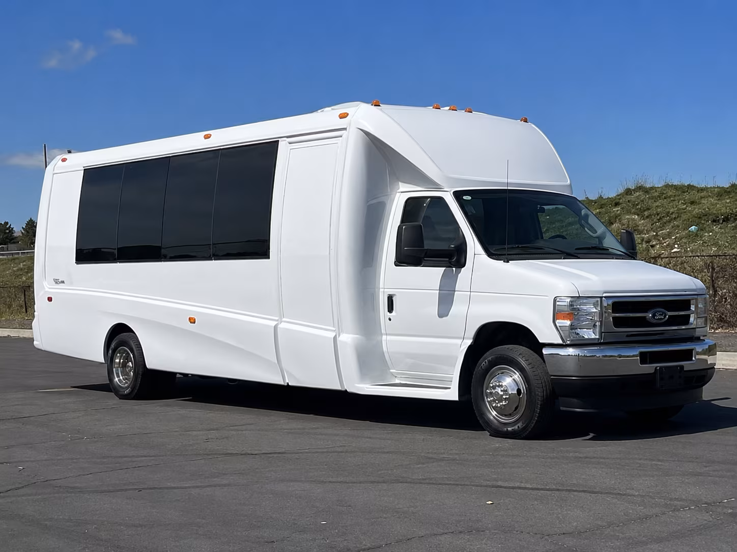 Princeton Private Event Transportation party bus exterior