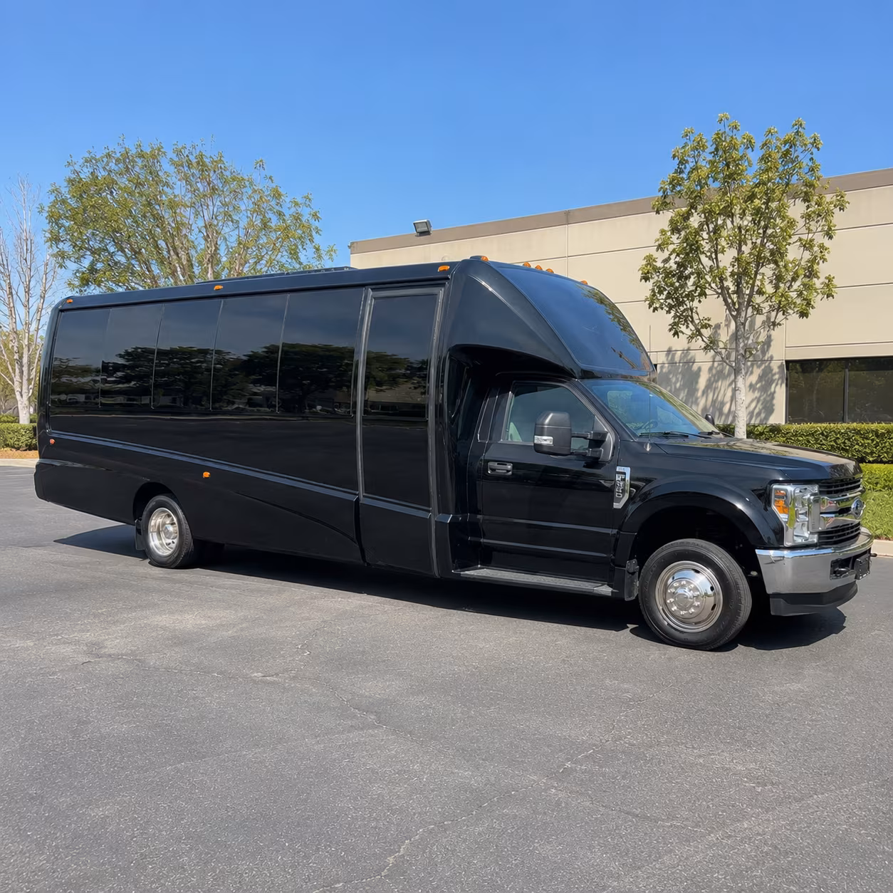 Princeton Private Event Transportation party bus interior