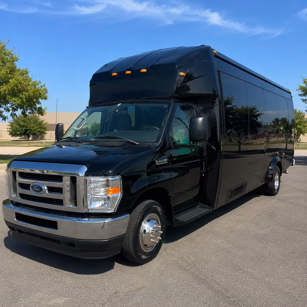 Princeton Prom & Homecoming Transportation party bus exterior