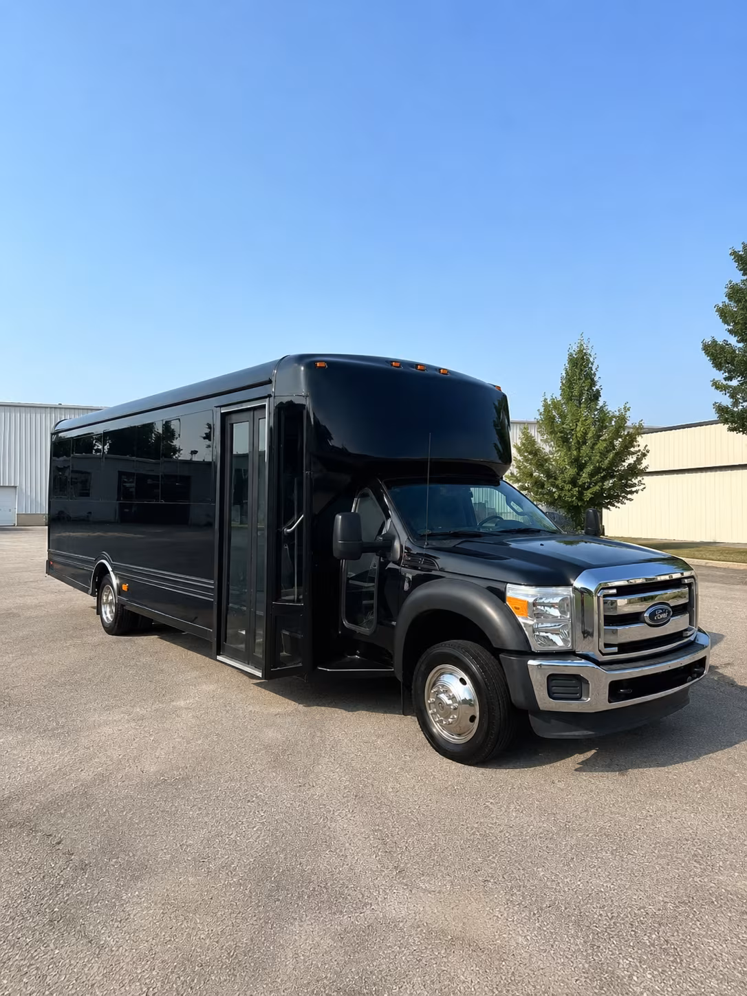 Princeton Wedding Transportation party bus exterior
