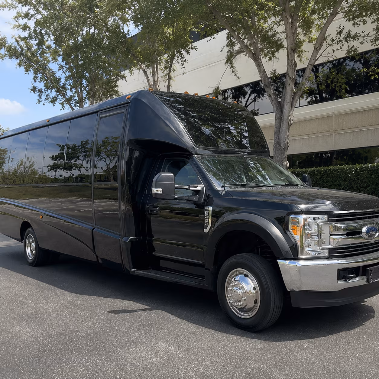 Princeton Wedding Transportation party bus exterior