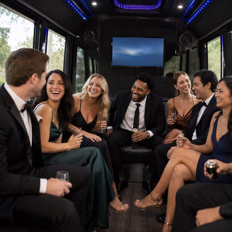 Princeton Prom & Homecoming Transportation fleet vehicle