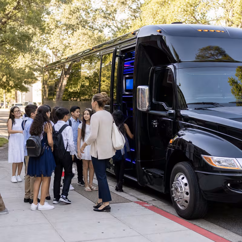 Princeton School Transportation fleet vehicle