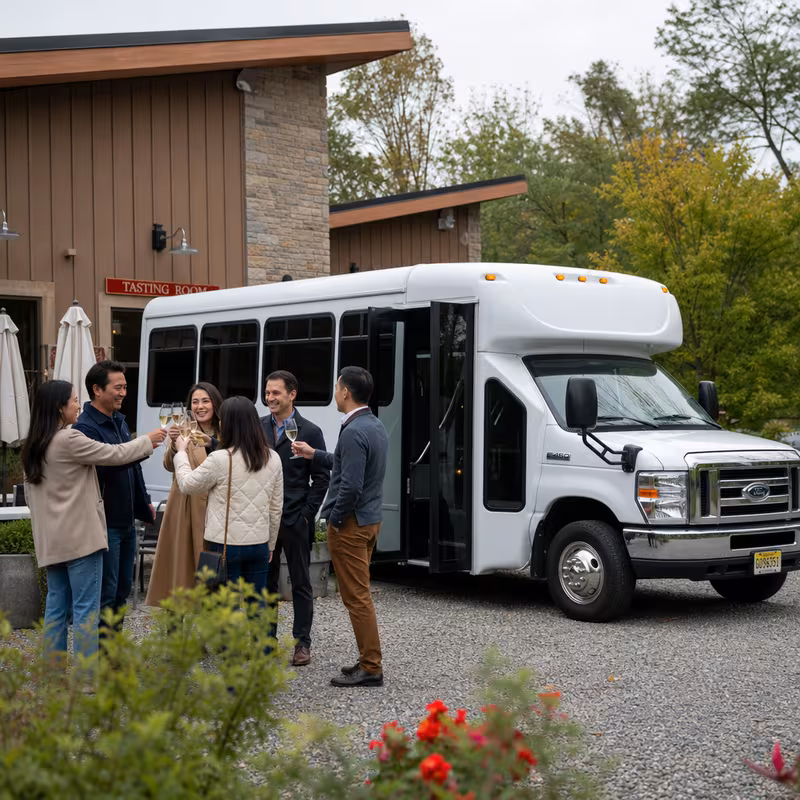 winery Brewery tour transportation