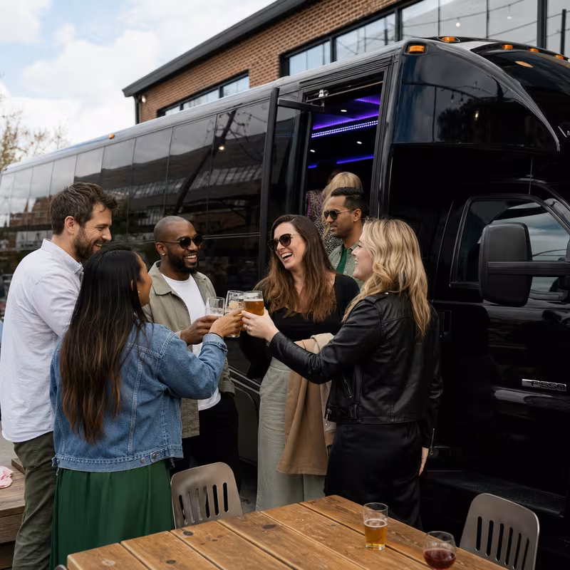 Princeton Winery & Brewery Tour Transportation fleet vehicle
